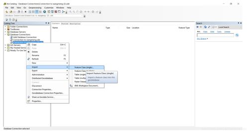 在ArcMap中發布要素圖層服務及將SQL Server數據庫升級為地理數據庫